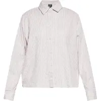 Dreimaster Maritim Blusa roxo claro / branco