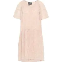 Dreimaster Vestido antracite / cor-de-rosa
