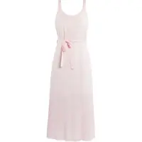 Mymo Vestido rosa claro / branco