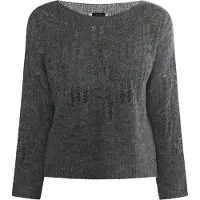 Dreimaster Klassik Pullover acinzentado