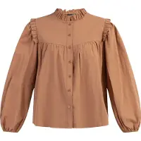 Dreimaster Blusa 'Abrel' castanho