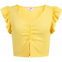 Mymo Top amarelo limão