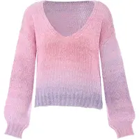 Mymo Pullover roxo claro / rosa claro