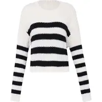 Mymo Pullover preto / branco