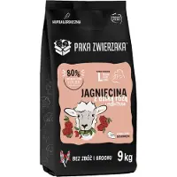 Paka Zwierzaka Ração Para Cachorros L De Cordeiro Com Rosa Selvagem 9kg