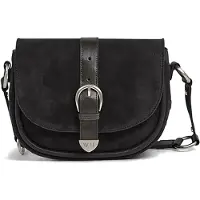 Pepe Jeans para mulher. PL0300023 Bolsa Crisha Soho preta (OSFA), Preto, Casual, Pele