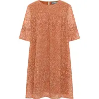 Dreimaster Vestido 'Zitha' azul claro / verde relva / laranja