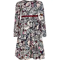 Happy girls Vestido mistura de cores