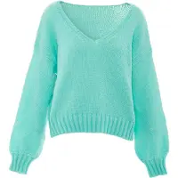 Mymo Pullover turquesa