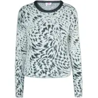 Mymo Pullover azul pastel / preto