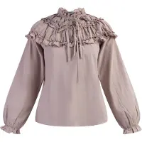 Dreimaster Blusa rosa escurecido