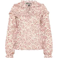 Dreimaster Blusa rosa escurecido / branco