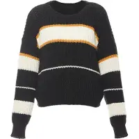 Mymo Pullover bege / laranja / preto