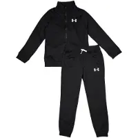 Under Armour Fato de treino 'Rival' preto / branco