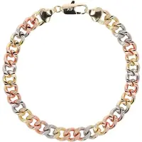 Faina Pulseira ouro / ouro rosa / prata
