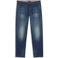 BOSS para homem. 50553298 Calças de ganga Troy blue (32/32), Azul, Casual, Algodão, Denim