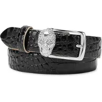 Philipp Plein Cintos preto / prata