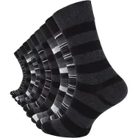 Vincent Creation® Meias cinzento escuro / preto / branco