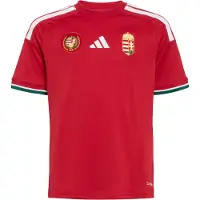 Adidas Camisa funcionais 'Hungary 26 Home Kids' mostarda / vermelho vivo / branco