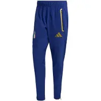 Adidas Calças de desporto 'Italy Tiro Travel' azul / amarelo