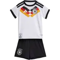 Adidas Conjunto Junior De Manga Curta Casa Germany 26/27 Baby
