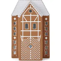 Kähler Castiçal Gingerbread Light House 17 Cm