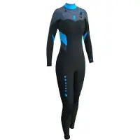 Seland Fato De Neoprene De Manga Comprida Com Fecho No Peito Para Mulher Artic Ii 4.3 Mm