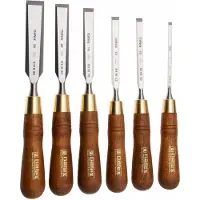 Narex Wood Line Plus Premium Bevel Edge Chisel Set 853200, conjunto de formões 6-10-12-16-20-26 mm, 6 peças