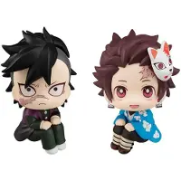 Megahouse Figura De Tanjiro Kamado E Genya Matador De Demônios 11 Cm