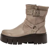 Art para mulher. 1176711EW003_039 Botins de Couro 1767 castanho (38), Marrom, 1 a 3cm, Zíper, Casual
