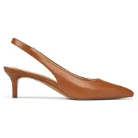 Ralph Lauren Sapatos De Salto Lolah Ii Leather