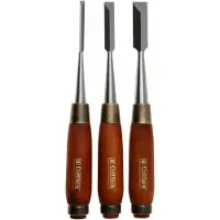 Narex Wood Line Plus Dovetail Chisel Set 852100, conjunto de formões cauda de andorinha 6-12-19 mm, 3 peças