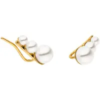Purelei Colar 'Diligence' prata / branco pérola