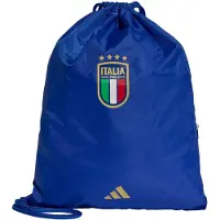Saco de ginásio desportivo 'Italy Football Gym' navy / ouro / vermelho vivo / branco