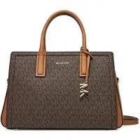 Michael Kors Malas de tiracolo castanho / castanho escuro / ouro