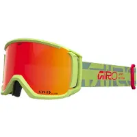Giro - Máscaras ski - Revolt Glacier Green Burst Vivid Ember para Homem - Verde