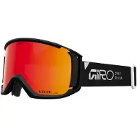 Giro - Máscaras ski - Revolt Black Stacked Vivid Ember para Homem - Preto
