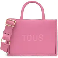 Tous para mulher. 2002192114 Saco de compras médio Brenda cor-de-rosa (OSFA), Casual, Poliuretano