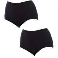 Playtex Cuecas De Cintura Alta Maxi Organic Cotton 2 Unidades
