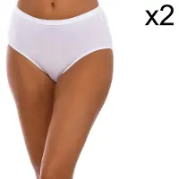 Playtex Calcinhas Ap20azk Organic Cotton 2 Unidades