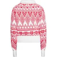 Mymo Pullover vermelho / branco