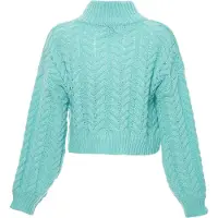 Mymo Pullover turquesa