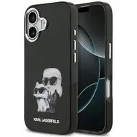 Karl Lagerfeld Capa Iml Aquarela Karl &amp; Choupette &amp; Logo Magsafe Para Iphone 17