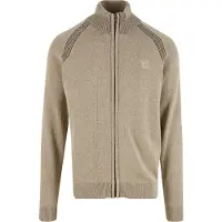 INDICODE JEANS Casaco de malha 'Fun' lamacento