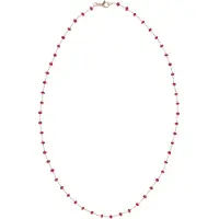 NAEMI Colar ouro / vermelho