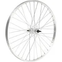 Mvtek Roda Dianteira 26´´ X 1.3/8 R Aluminium Hub On Spheres 5/16 Nut