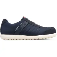 Camper para homem. 18302-136 Sapatos de couro Pelotas XL marinha (41), Plano, Cordão, Casual, Marinho