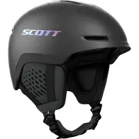 SCOTT - Capacetes ski homem - Track Plus Granite Black/Holo Grey para Unissexo - Tamanho S - Preto