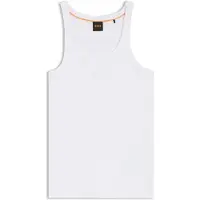 BOSS para mulher. 50554664 T-shirt Epetite branca (XS), Branco, Casual, Algodão, Sem mangas / correias