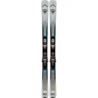 Rossignol - Packs (skis + fixações) - Arcade 80 + Xpress 10 GW B83 Black/Hot Red 2026 para Homem - Tamanho 166 cm - Cinzento
